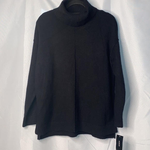 Alfani Dropped-Shoulder Turtleneck Sweater - Picture 2 of 7
